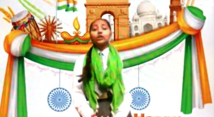 Online Republic Day Celebrations at GGS.