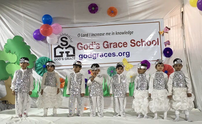 God’s Grace School Cultural Program of Pre Primary Section – 20 Nov 2018