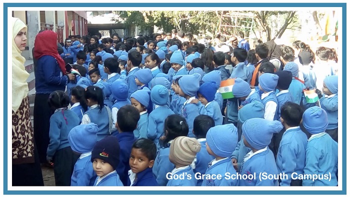 Republic Day celebrations at GGS