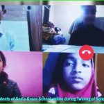 God’s Grace Schools, New Delhi – Students discussing their likings & hobbies
